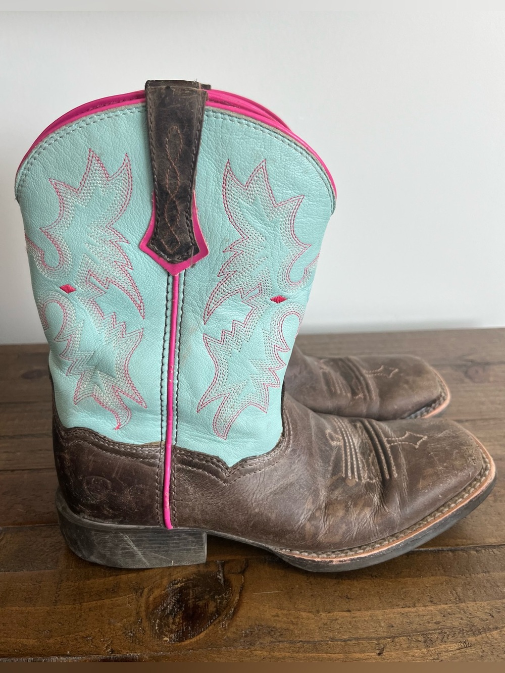 Ariat Bay Brown Tombstone Girls
Western Boot Cowgirl Size 3 Youth
